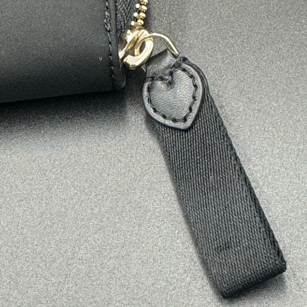 Kate Spade Black Nylon Zip-Around Wallet - Picture 3 of 9